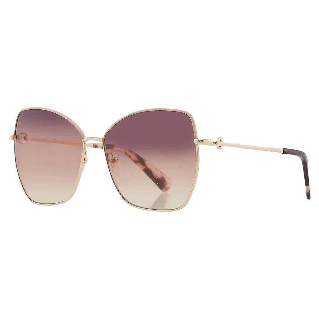 Longchamp Brown Gradient Butterfly Ladies Sunglasses LO156SL 774 60 2