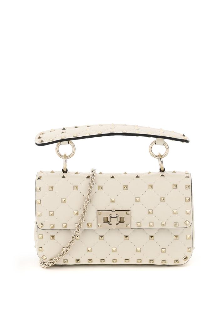 ショルダーバッグ・ポシェット VALENTINO Ivory leather medium VLogo shoulder bag Valentino Garavani - VLogo Light Ivory Leather Shoulder Bag