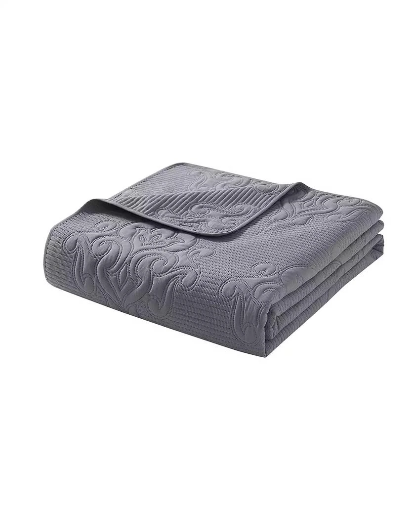 VCNY Home Solomun Pinsonic Damask 3-Pc. Quilt Set 4
