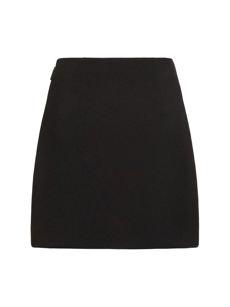 MSGM Double Crepe Cady Mini Skirt W/sequins 4