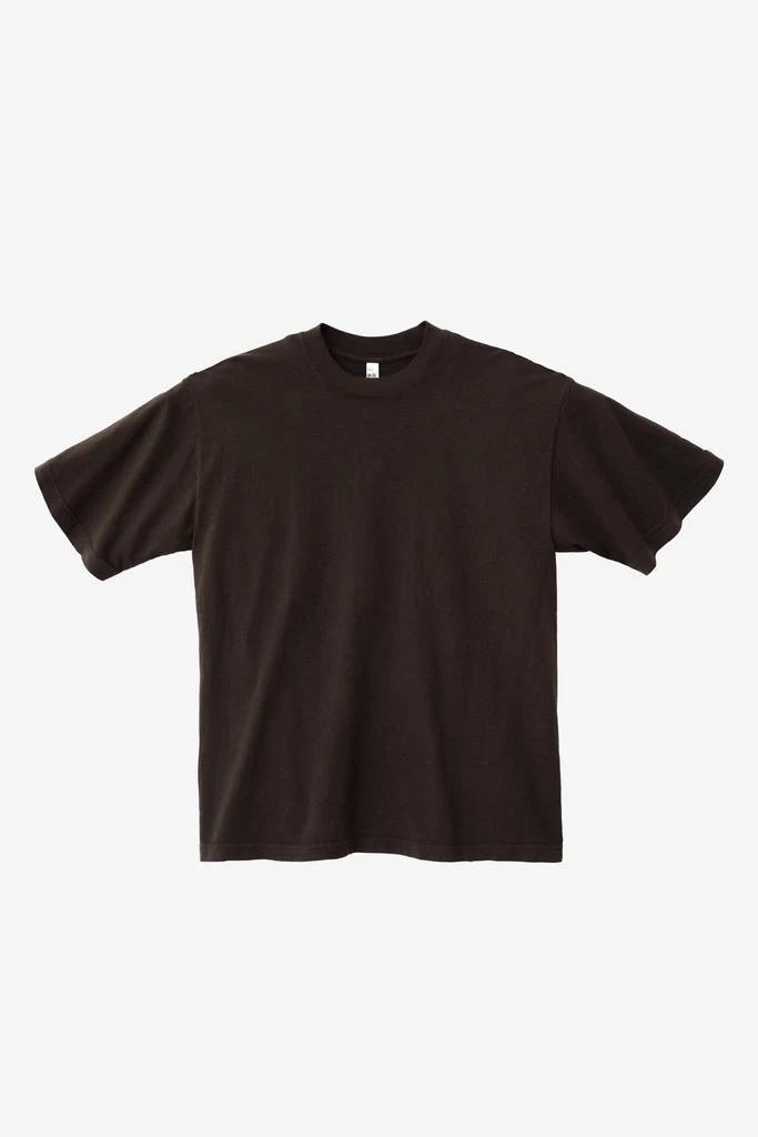 Los Angeles Apparel The 1801 - 6.5oz Garment Dye Crew Neck T-Shirt 125