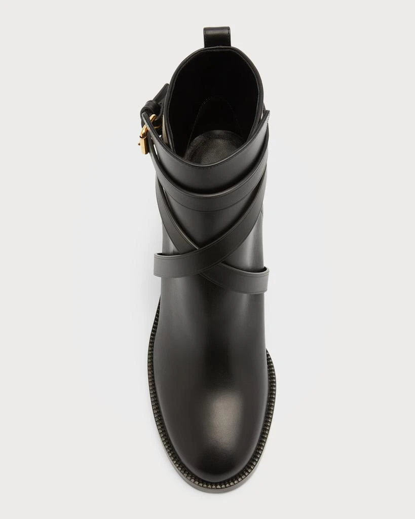 Burberry Pryle Equestrian Horse Check Ankle Booties 7
