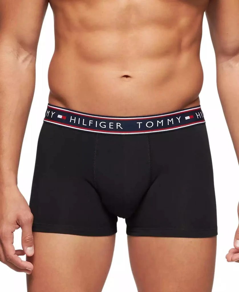 Tommy Hilfiger Men's 3-Pack Moisture Wicking Cotton Stretch Trunks 3