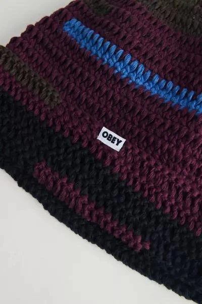 Obey OBEY Fairmount Crochet Beanie 3