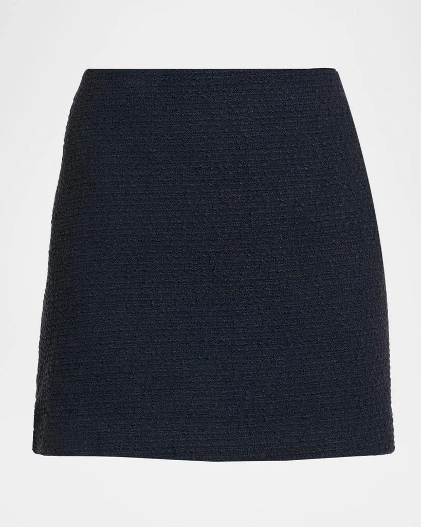 Theory Straight Tweed Mini Skirt