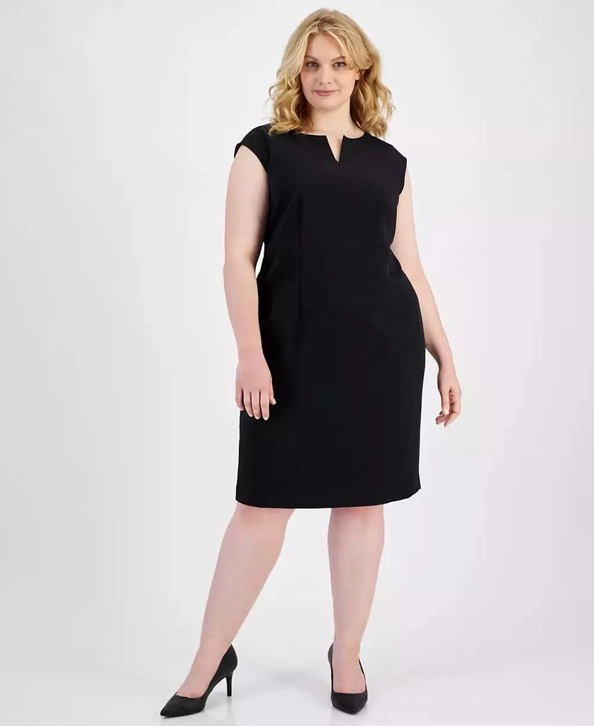 Kasper Plus Size Sleeveless Sheath Dress 6