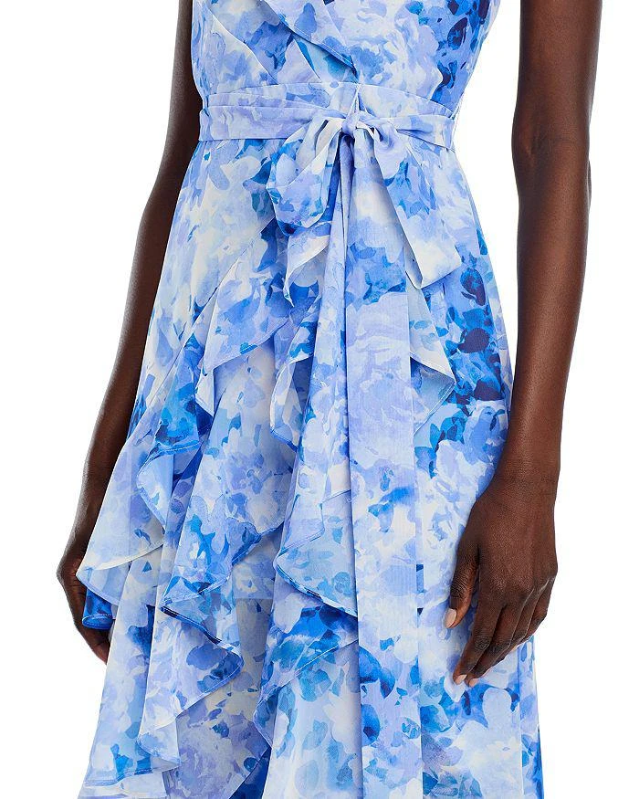 Eliza J Asymmetric Ruffled Dress 6
