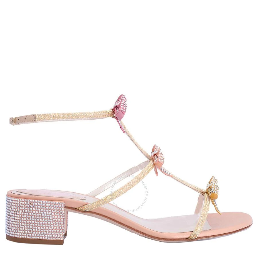 Rene Caovilla Ladies Caterina 40 Bow Sandals 1