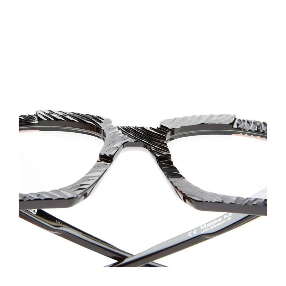 Kuboraum Mask K5 Cubist Black Acetate Mask 4