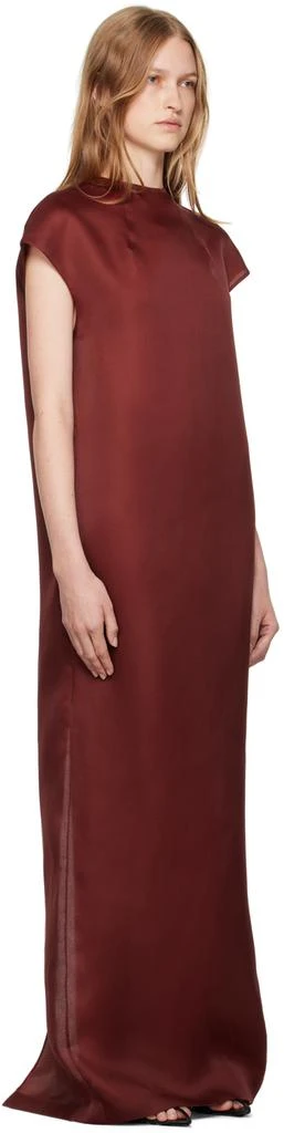 Khaite Burgundy Lohan Maxi Dress 2