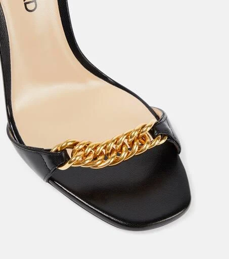 Tom Ford Zenith 105 chain-detail leather sandals 6