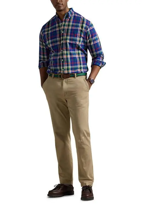 Ralph Lauren Big & Tall Plaid Oxford Shirt 3