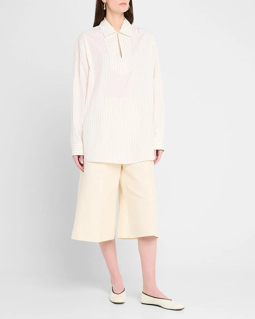 Marni Striped Collared Top 2