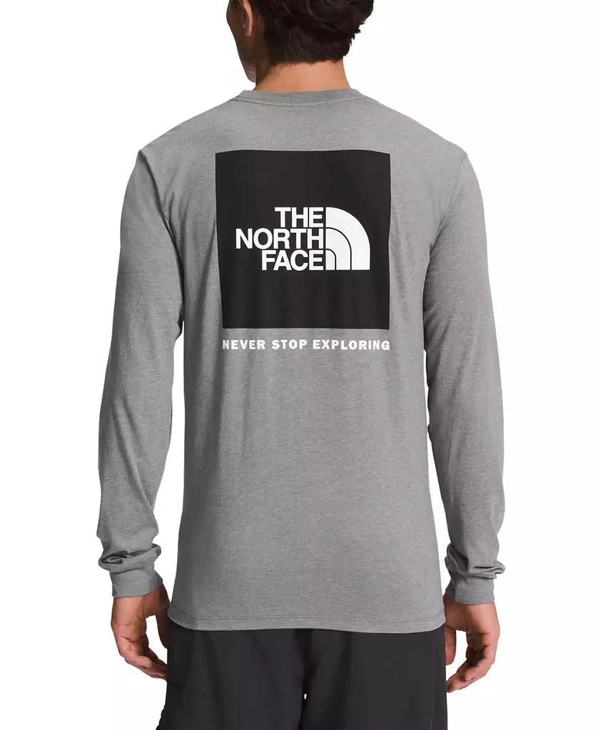 The North Face Men's Box NSE Standard-Fit Logo Graphic Long-Sleeve T-Shirt 1