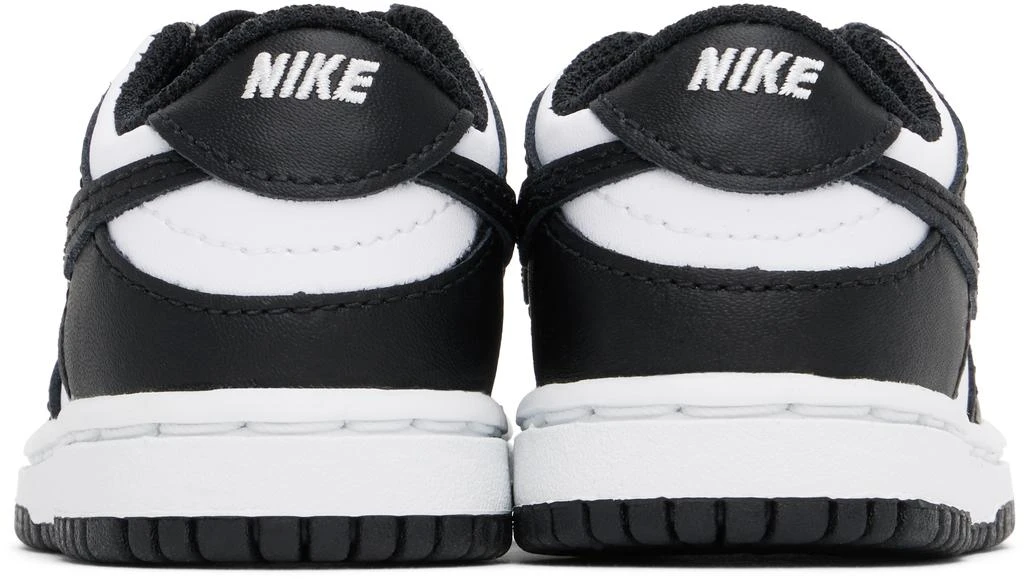 NIKE Baby Black & White Dunk Low Sneakers 2