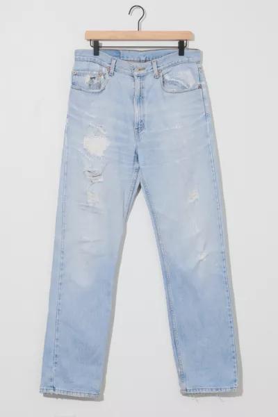 Levi's Vintage 1990s Levi's 505 Distressed Light Wash Denim Jeans
