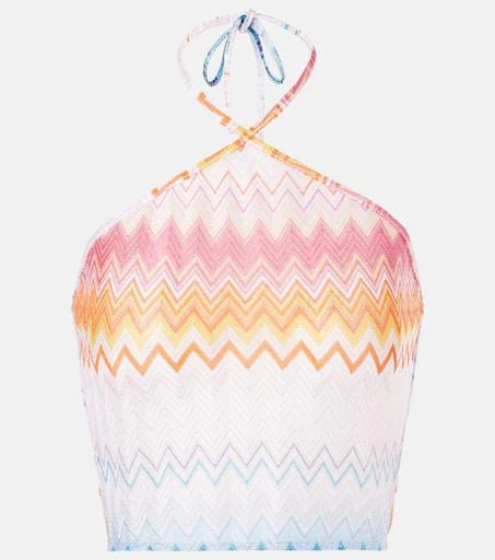 Missoni Zig Zag halter-neck top 1
