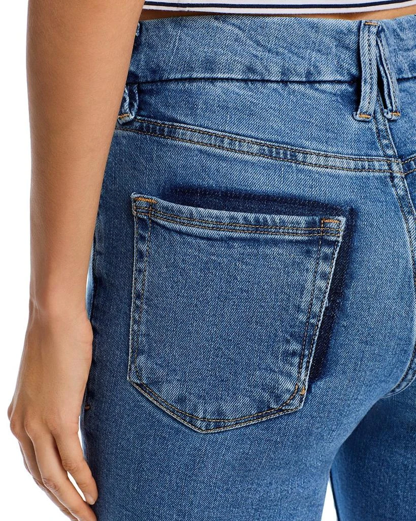 Good American Good Classic High Rise Bootcut Jeans in Indigo 692 5