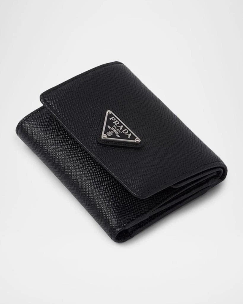Prada Small Saffiano Leather Wallet 2