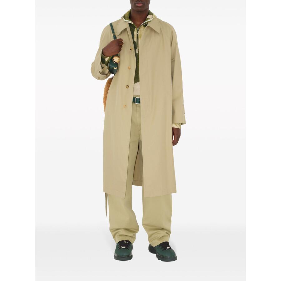 Burberry Burberrry Long Gabardine Bradford Car Coat