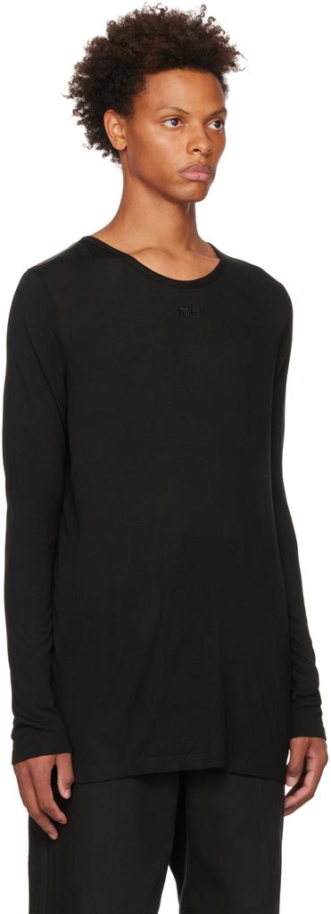 Stolen Girlfriends Club Black Sheer Night Long Sleeve T-Shirt