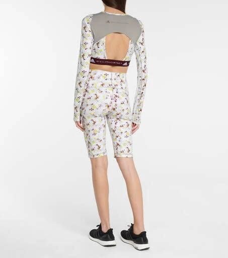 Adidas Future Playground floral crop top 3