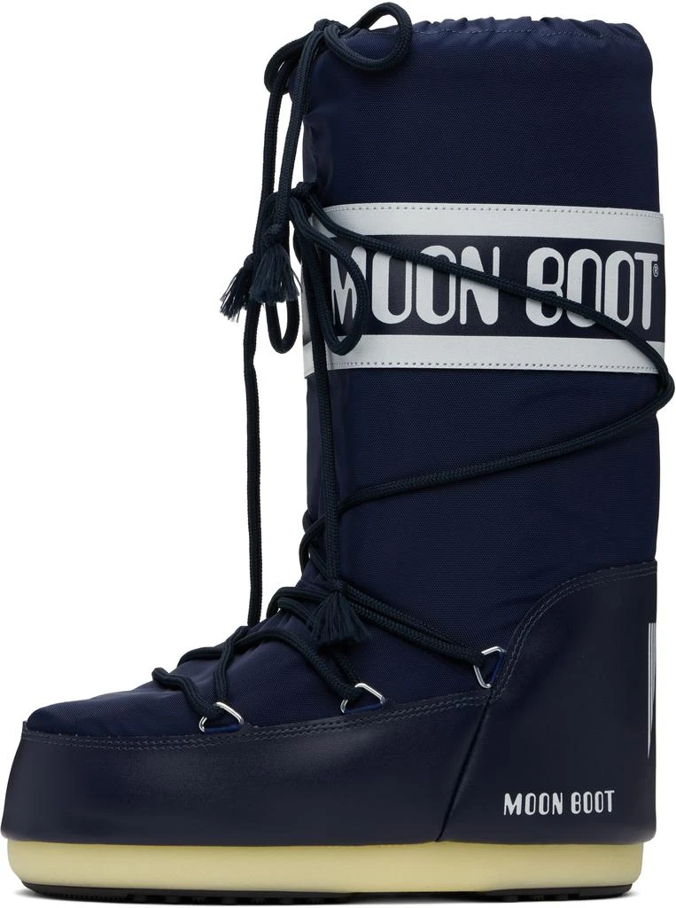 Moon Boot Navy Icon Nylon Boots 3