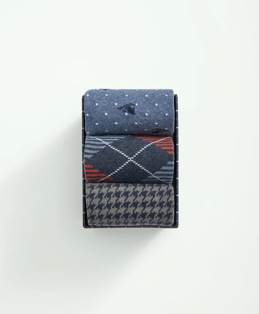 Brooks Brothers Stretch Cotton Holiday Novelty 3-Pack Gift Box 2