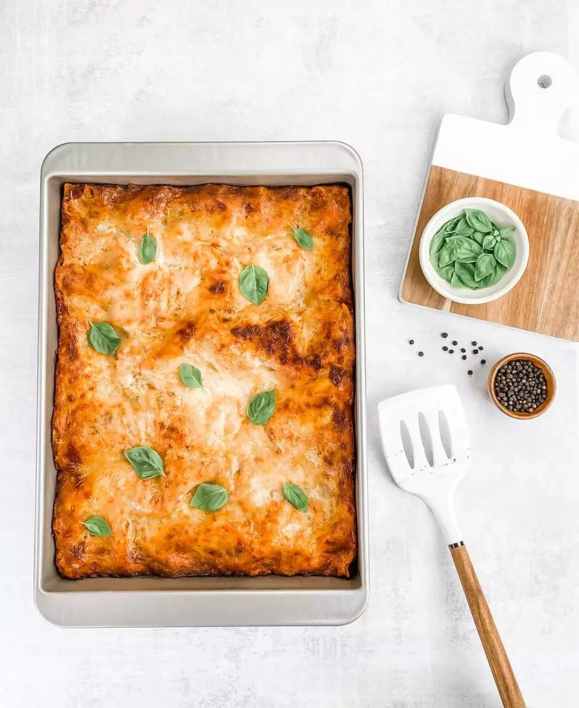 USA Pan Non-Stick Aluminum 13" x 11" Lasagna Pan Lid Set 3