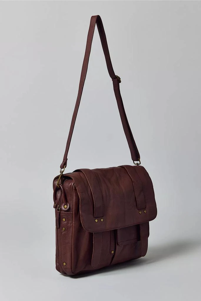 Urban Outfitters Classic Leather Messenger Bag 2