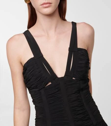 Ulla Johnson Anya pleated silk gown 4