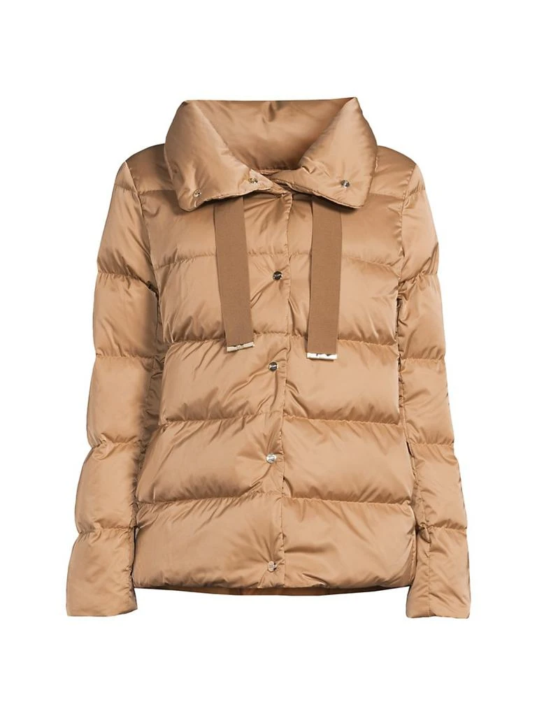 Herno Sateen Drawstring Down Puffer Jacket 1