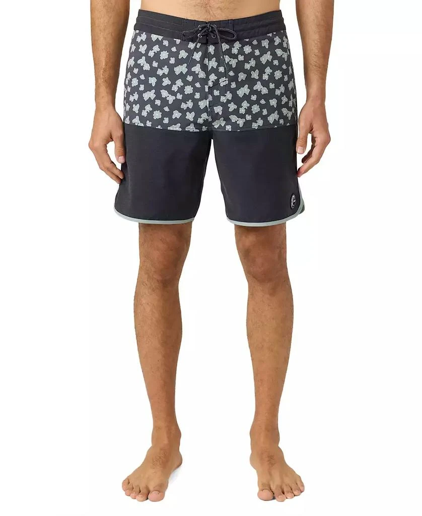 O'Neill Men's Block Scallop Cruzer Shorts 1