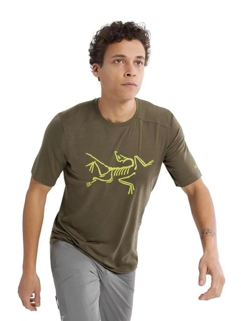 Arc'teryx Arc'teryx Ionia Merino Wool Logo Shirt SS Men's | Soft Merino-Blend Performance Tee 4