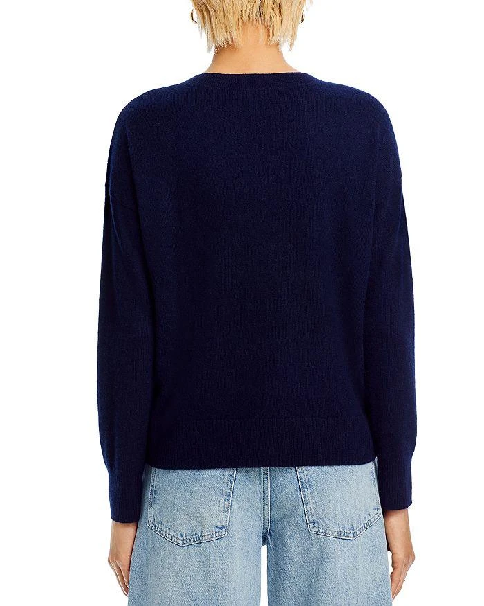AQUA AQUA Dolce Vita Crewneck Cashmere Sweater - Exclusive 4