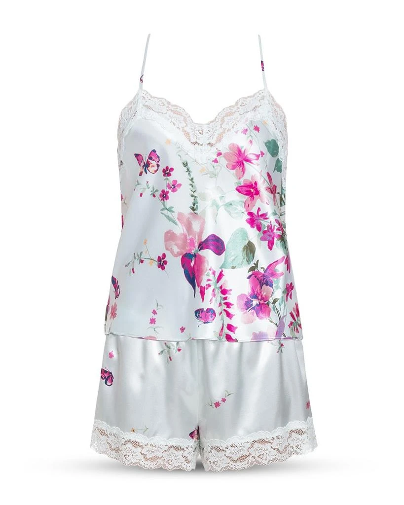 In Bloom Lace Trim Floral Camisole Pajama Set 3