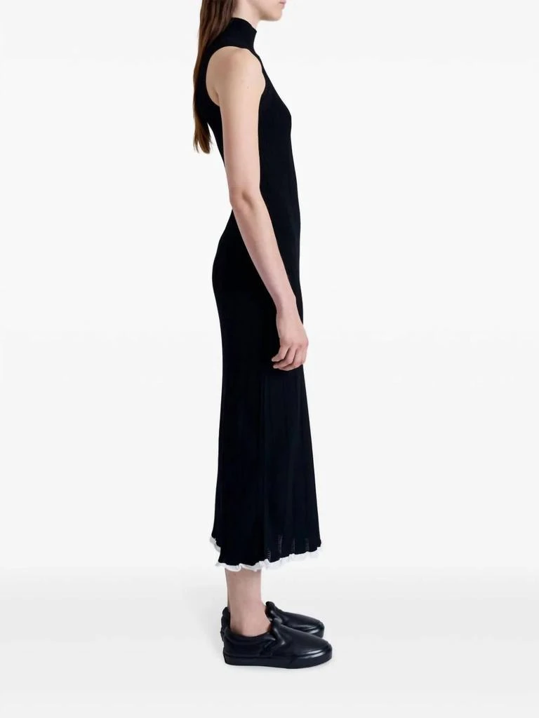 Proenza Schouler Kim Knit Midi Dress In Black 2