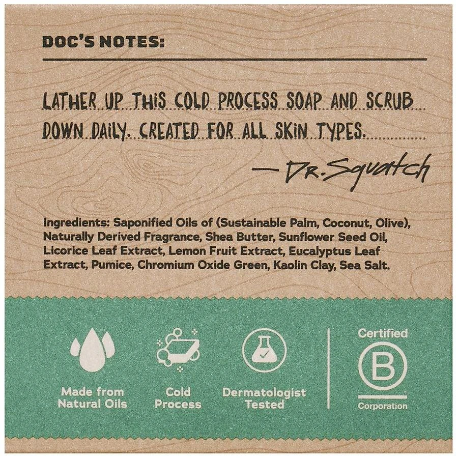 Dr. Squatch Bar Soap Rainforest Rapids 3
