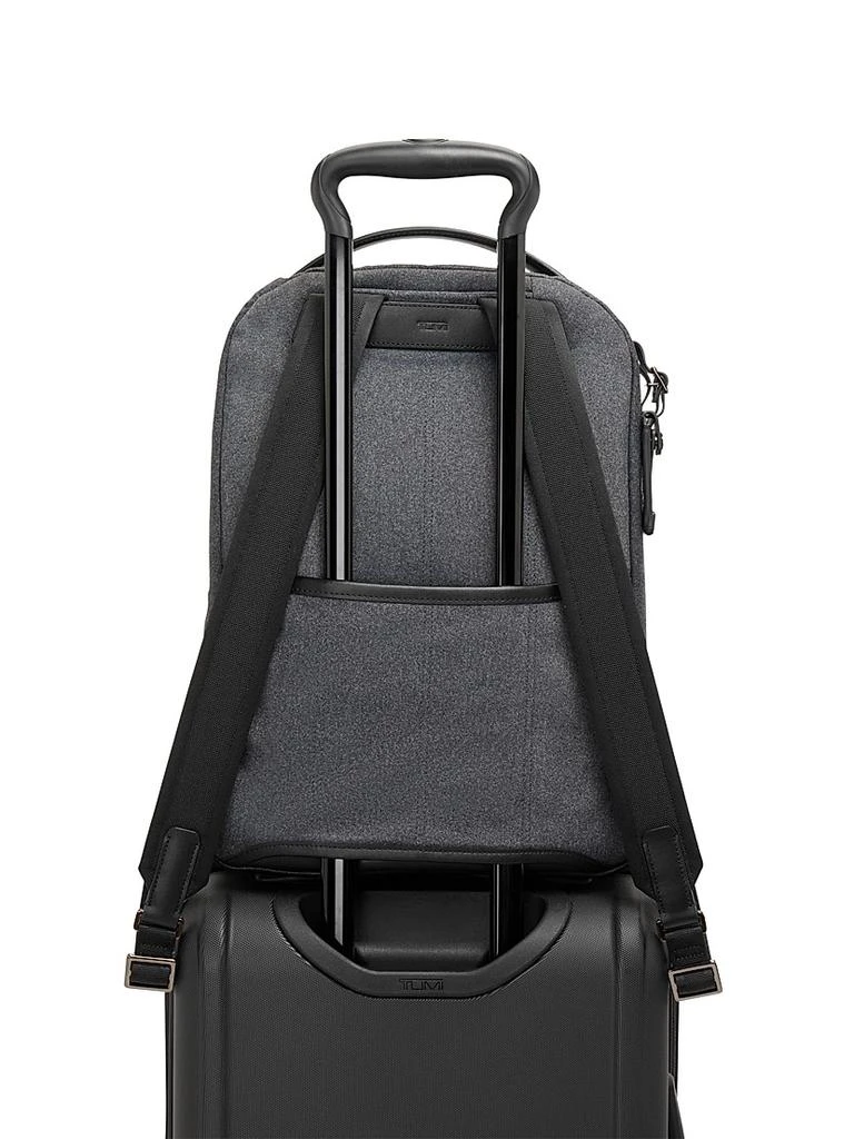 Tumi Harrison Bradner Nylon & Leather Backpack 5