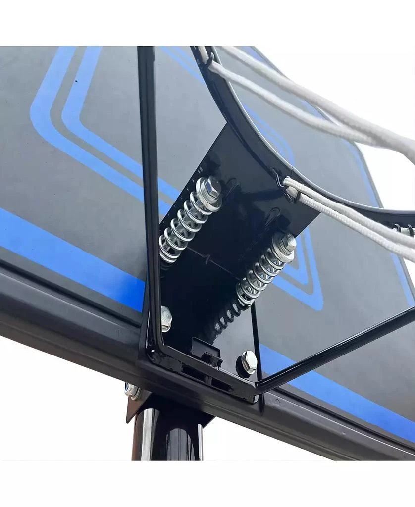 SUGIFT Adjustable Portable Basketball Hoop System with 44 Inch Backboard 3