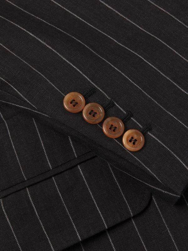 Brunello Cucinelli ​Pinstripe Linen Tailored-Fit Suit 4