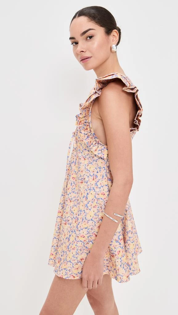 Kika Vargas Nola Dress Yellow Garden 3