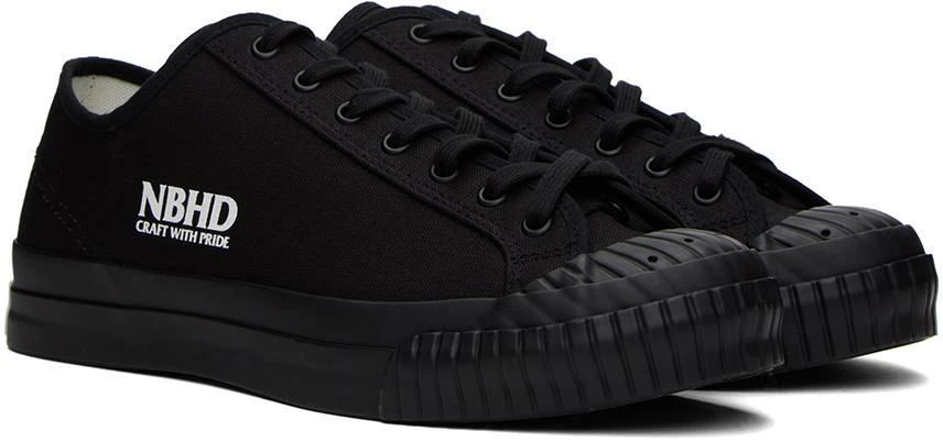 NEIGHBORHOOD Black MoonStar Edition GR Low Sneakers 4