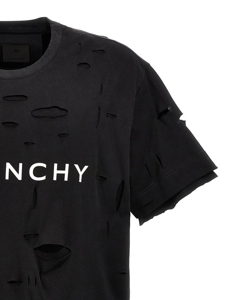 Givenchy Givenchy Destroyed Effect T-Shirt 3
