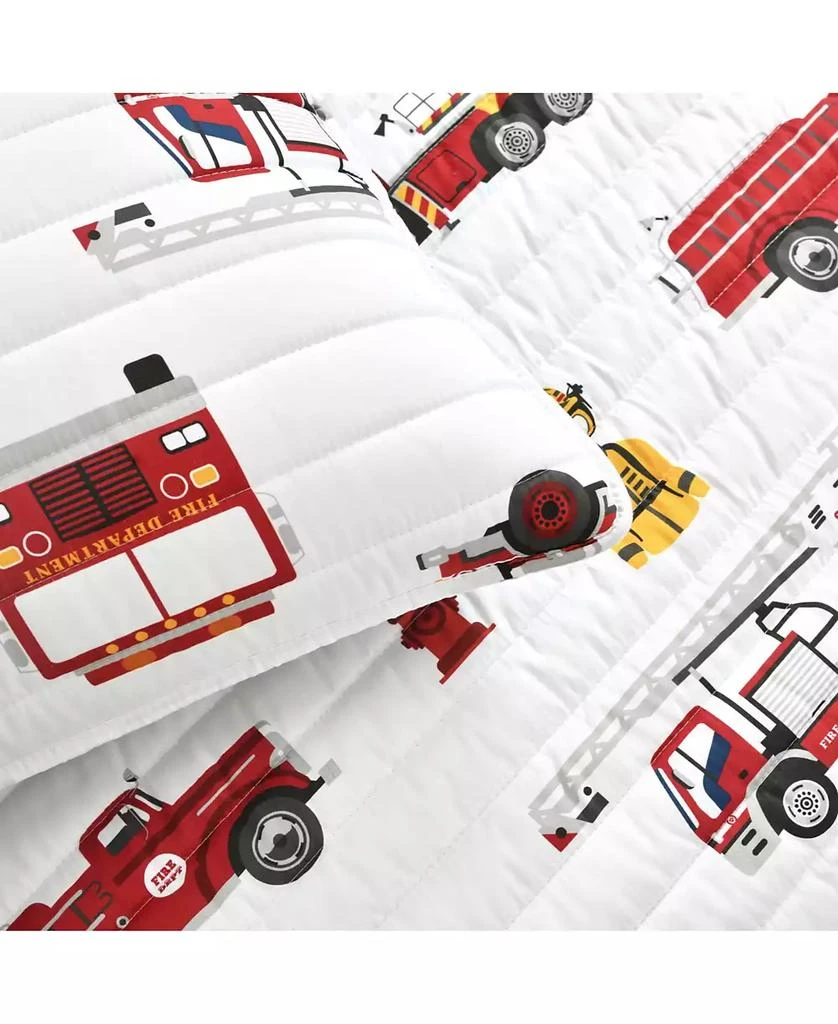 Macy's Kids Fire Truck 4-Pc. Quilt Set 4