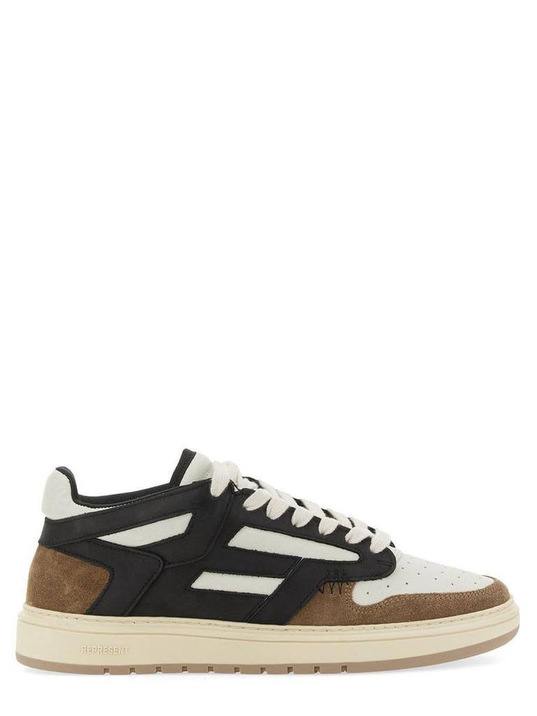 スニーカー REPRESENT Two-Tone Leather And Suede Initial Sneakers Represent Two-tone leather and suede Initial sneakers
