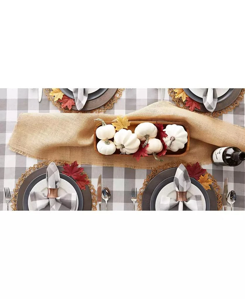 Design Imports Buffalo Check Tablecloth, 60" x 120" 4