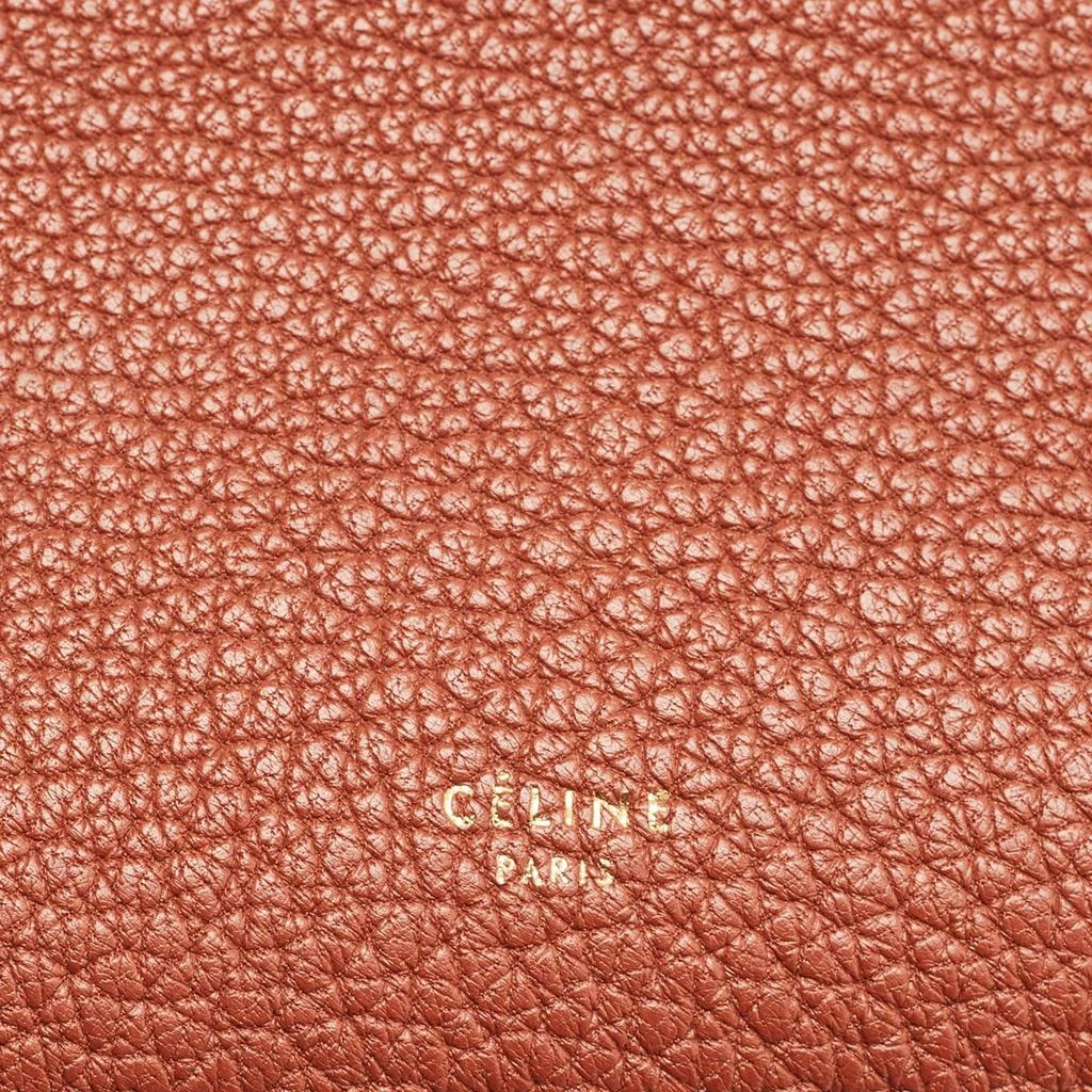 Celine Celine Brown Leather Mini Belt Top Handle Bag 12