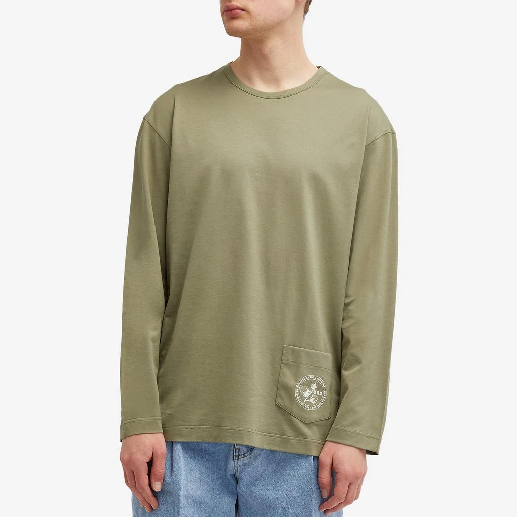 Sunspel Sunspel x Nigel Cabourn Long Sleeve Pocket T-Shirt 2