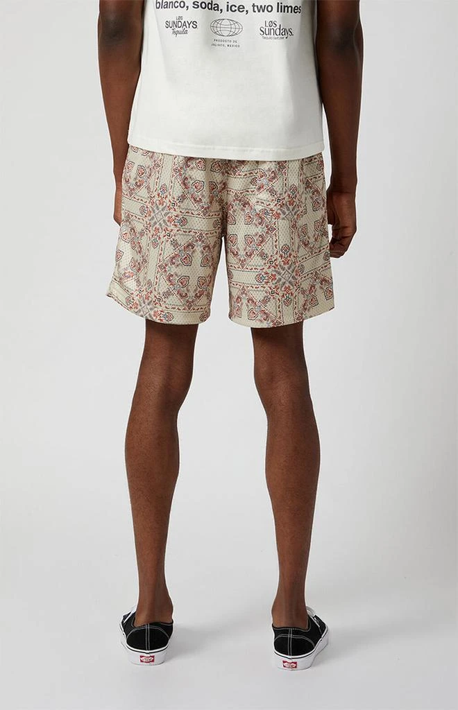 PacSun Bandana Mesh Basketball Shorts 5